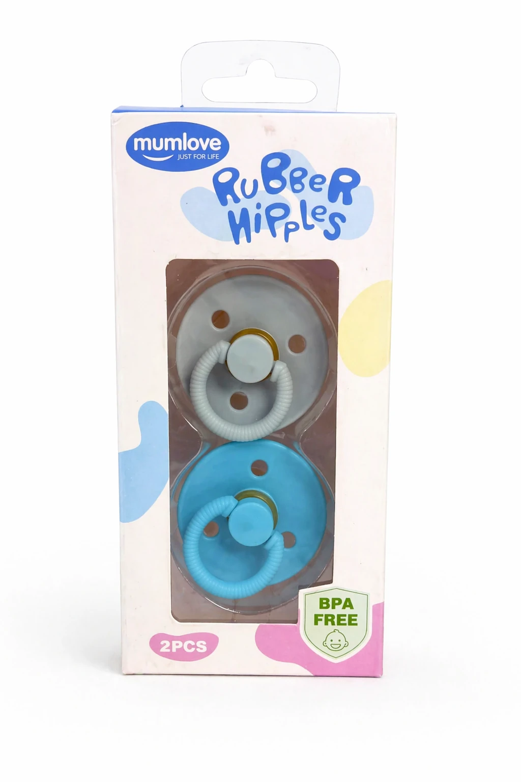 پستونک Rubber Hipples برند Mumlove