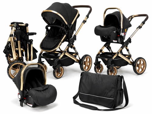 ست کامل کالسکه لاکچری برند مادرکر انگلیس Mothercare به همراه کریر و کیف