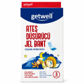 پد تببر گتول (Getwell) — ژل بانت خنککننده کاهش سریع تب نوزاد و کودک