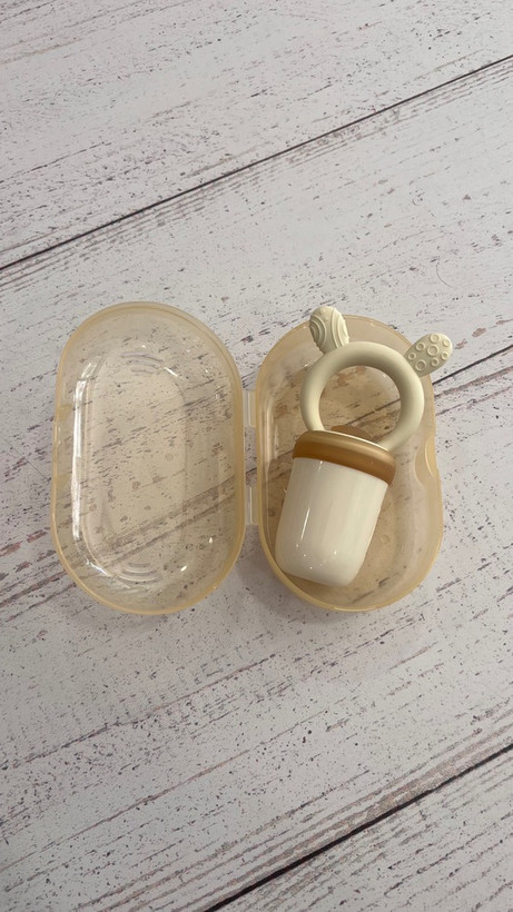 Baby Fruit Feeder Pacifier with Protective Case