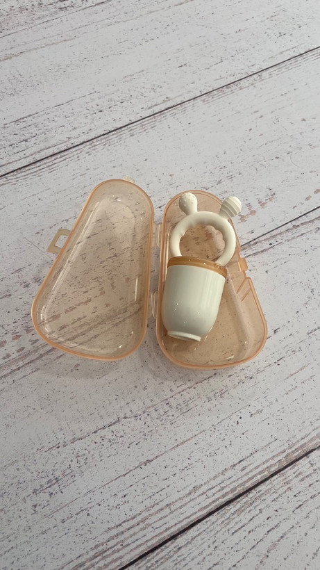 Baby Fruit Feeder Pacifier with Protective Case