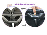 کالسکه دوقلو فوربی بی آلمانی تاشو مسافرتی درجه یک سیسمونی مانی نی