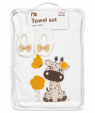 سرویس حوله نوزاد مادرکر mothercare طرح حیوانات سیسمونی مانی نی