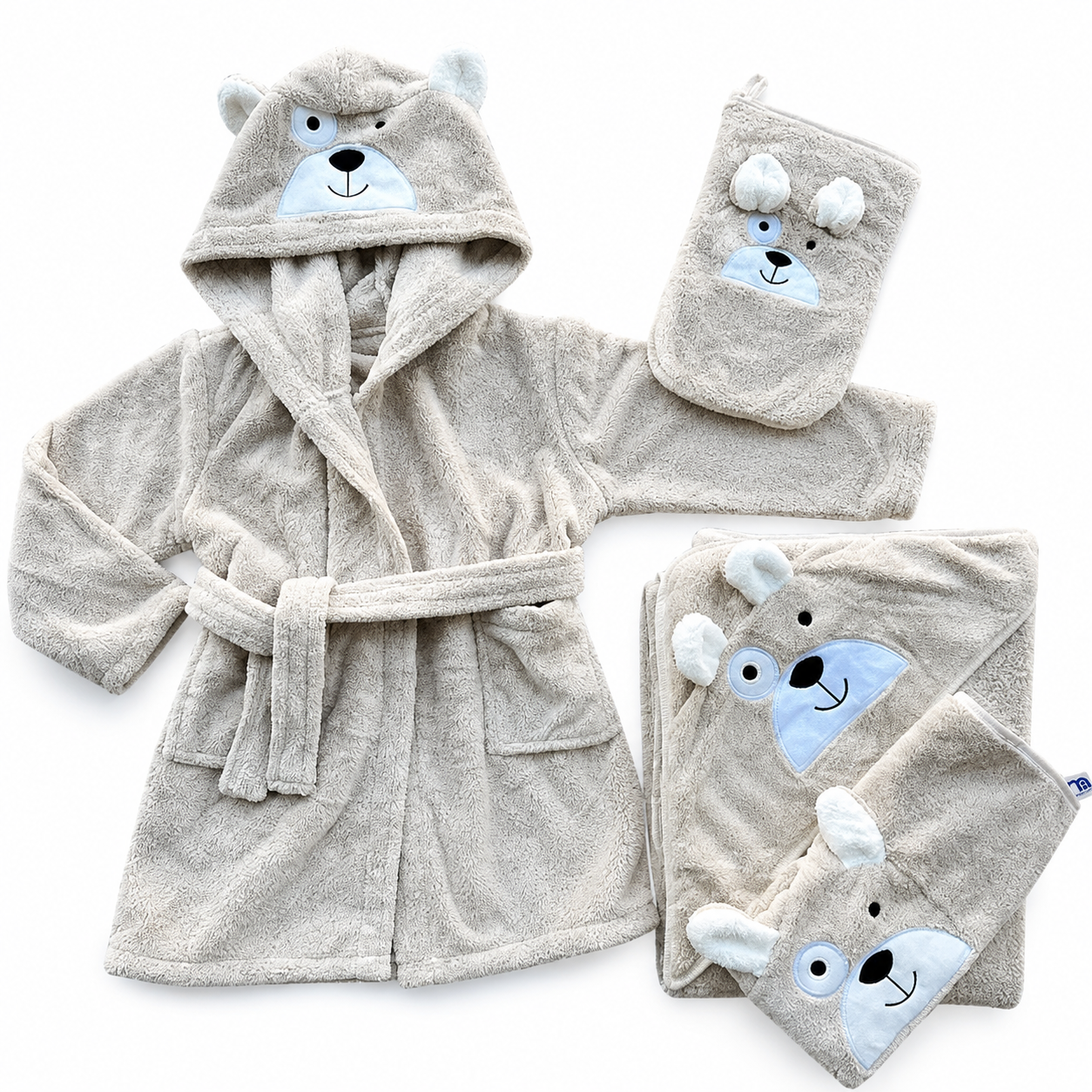 سرویس حوله نوزاد مادرکر mothercare طرح حیوانات جدید سیسمونی مانی نی
