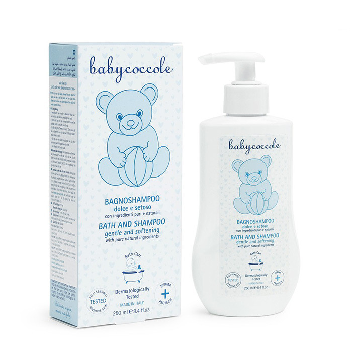 شامپو سر و بدن 250 ميلی ليتر بی بی كوكول Baby Coccole در سیسمونی مانی نی