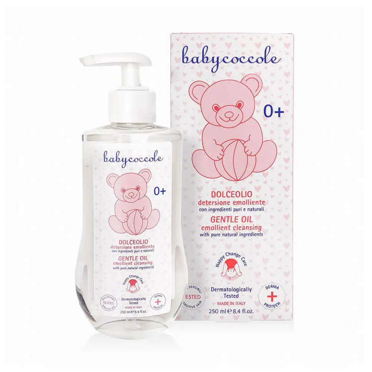 روغن ماساژ بیبی کوکول (Baby Coccole) اصل ایتالیا 250 میلیلیتر در سیسمونی مانی نی