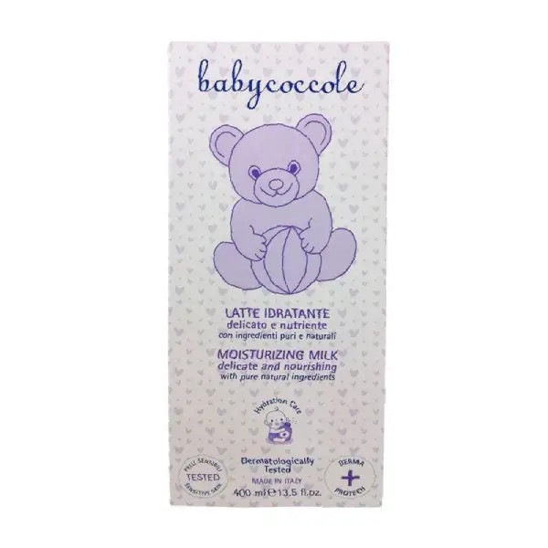 katte idratante moisturizing milk baby cocole