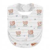Carter's Turkey 3-Pack Velvet Bibs